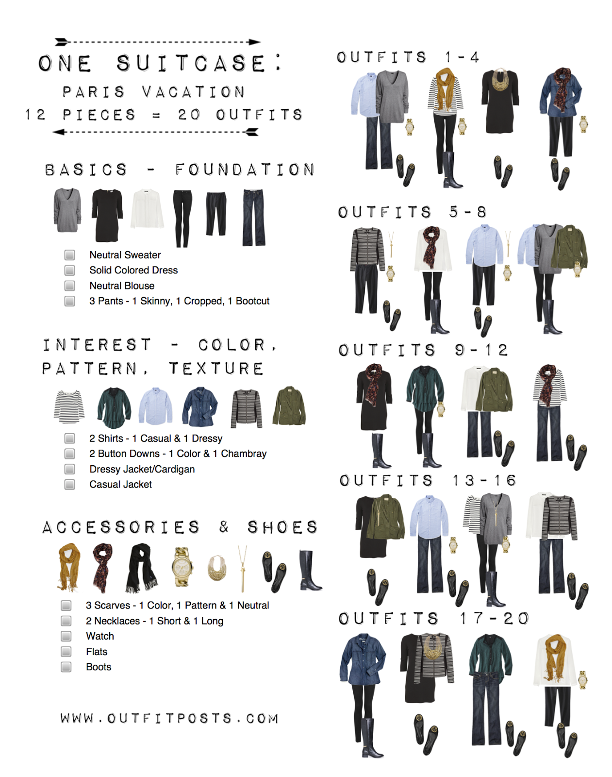 Capsule wardrobe checklist men - rightnetworking