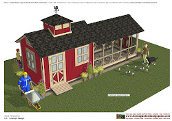 shed coop combo chicken plans garden sheds coops construction build 1118