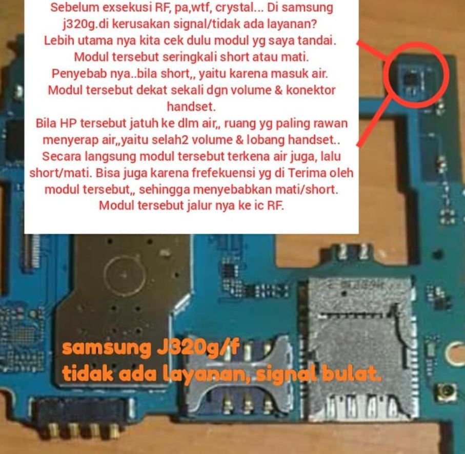 Samsung J320g Tidak ada layanan atau Sinyal Bulat - Panduanajib