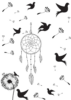 coloring pages of dreams catchers