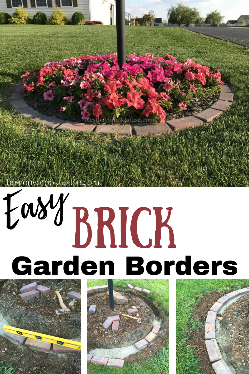 How To Install Brick Garden Borders…The Easy Way! The Stonybrook House
