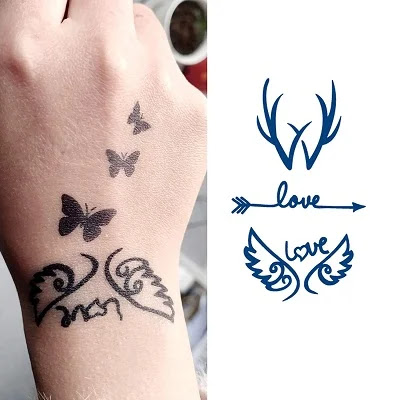 Mermaid Flower Wings Japanese Tattoos for Girls Teens Mermaid Flower Wings Japanese Tattoos for Girls Teens