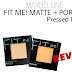 Review Maybelline Fit Me Matte+Poreless Pressed Powder - Shade 220 Natural Beige & Shade 230 Natural Buff