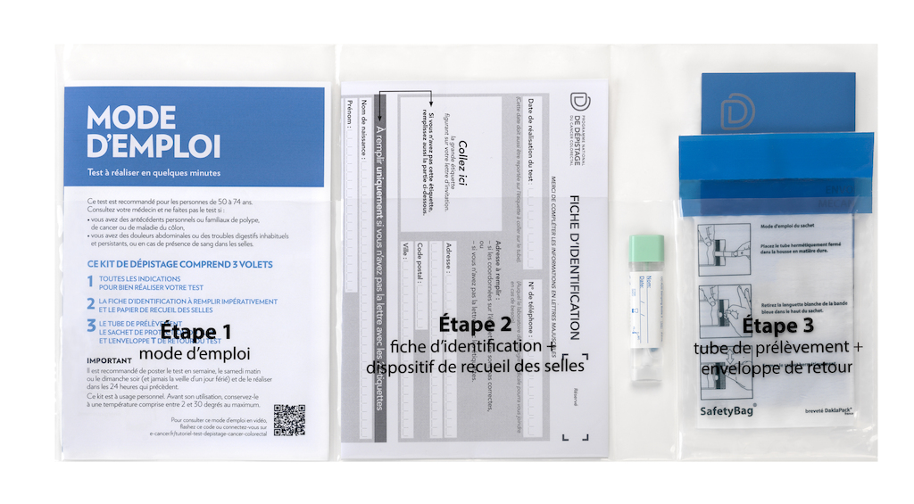 MAIRIE DE ROUVRESLESBOIS Cancer colorectal test de dépistage 50 ans