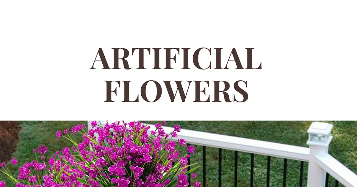 Artificial Flowers..