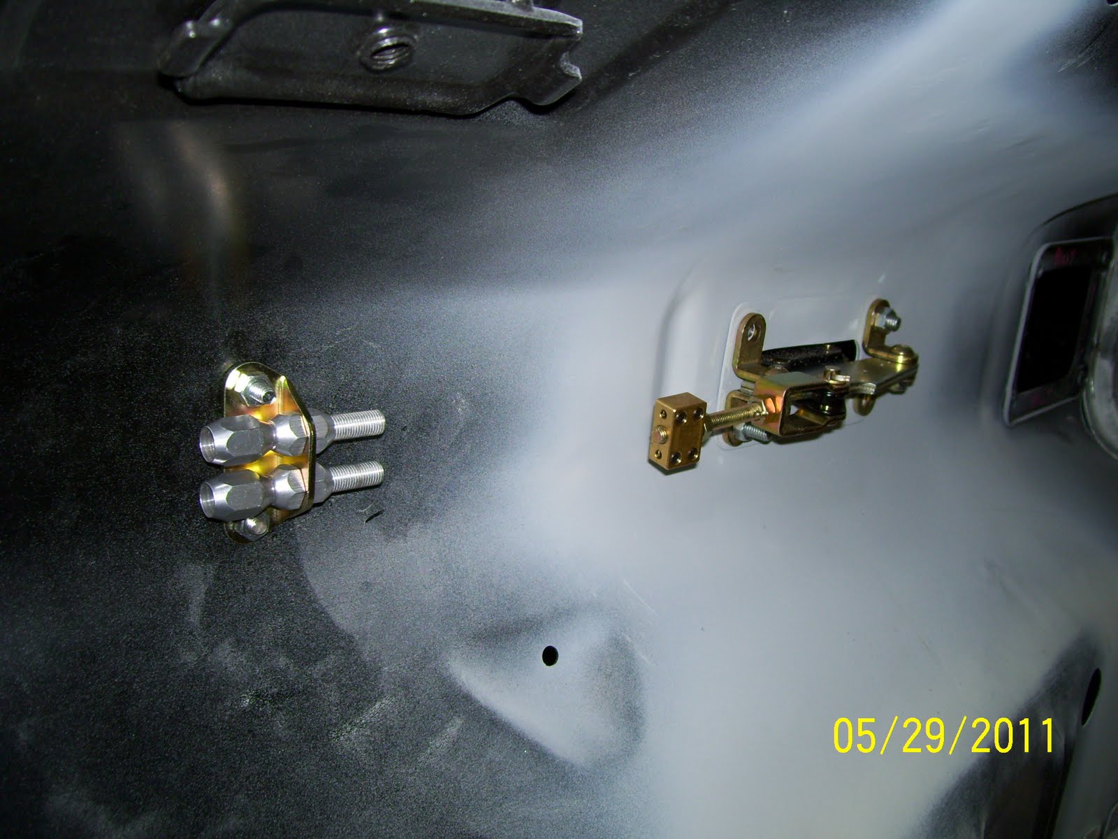 Night Mission Boss 302 Blog Lokar EBrake Handle Installation & Cowl