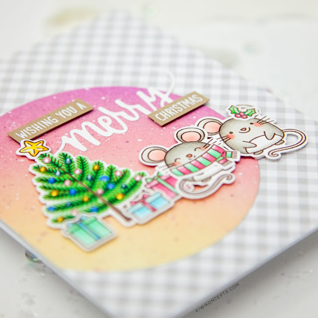 Sunny Studio Stamps: Merry Mice Santa Claus Lane Christmas Garland Frame Dies Layered Snowflake Frame Dies Winter Themed Holiday Cards by Keeway Tsao Sunny Studio Stamps: Merry Mice Santa Claus Lane Christmas Garland Frame Dies Layered Snowflake Frame Dies Winter Themed Holiday Cards by Keeway Tsao