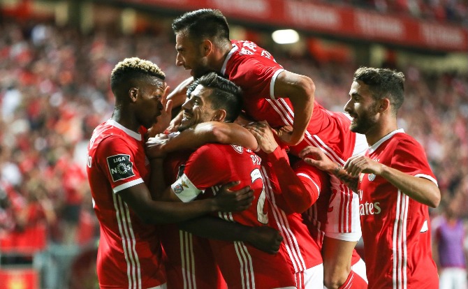 Blog Benfica Festejos do golo Blog Benfica Festejos do golo