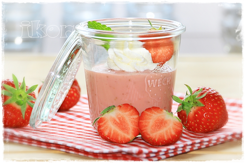 Kochen....meine Leidenschaft : Erdbeer Pudding