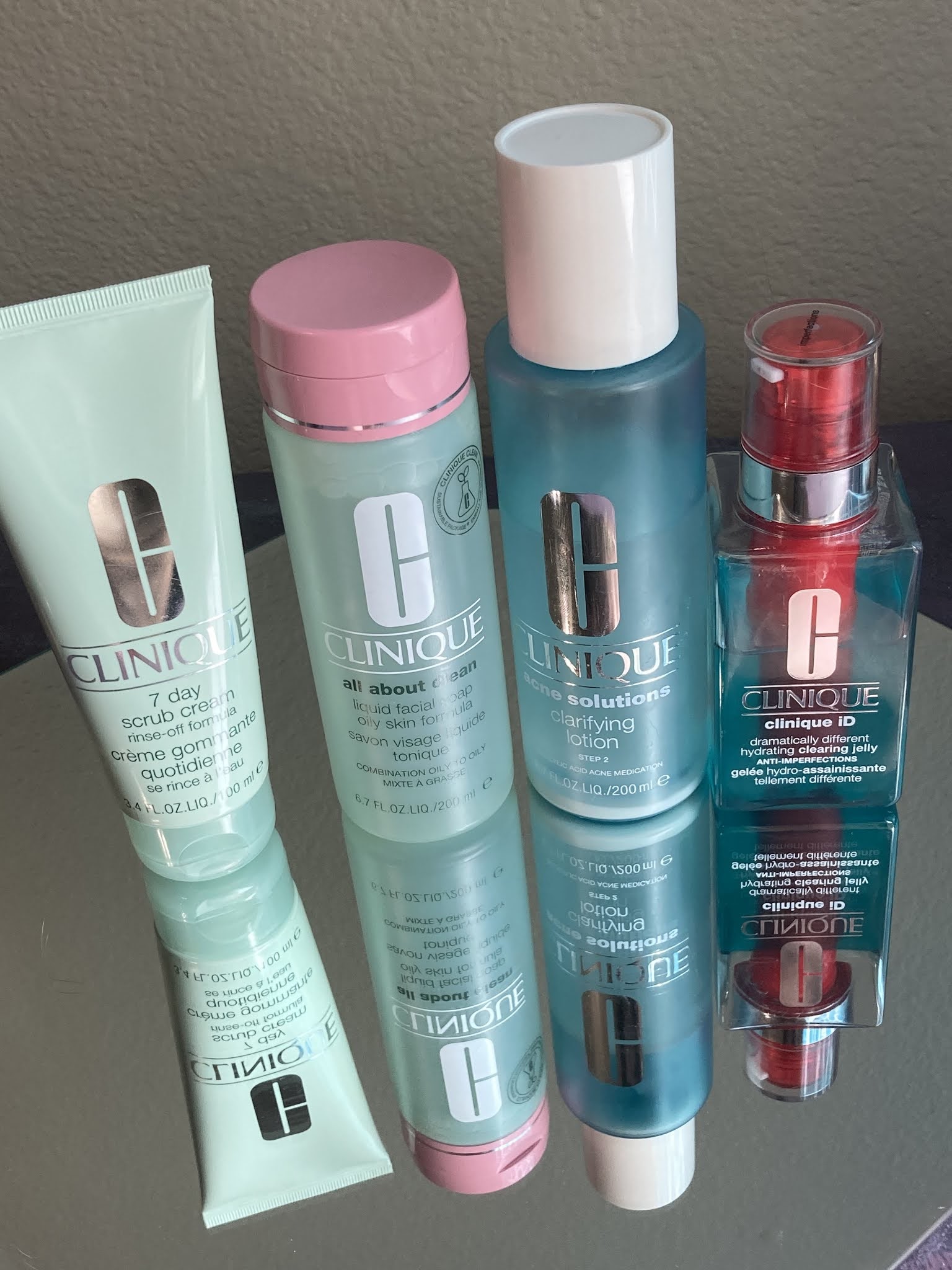 Clinique Skincare Regimen for Oily Acne Prone Skin, Clinique Skin routine and Clinique New 