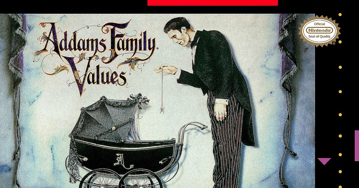 addams-family-values-e-snes-biblioteca-de-roms