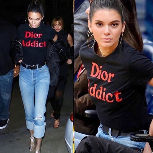 Dior Addict Kendall Jenner tshirt. PYGear.com