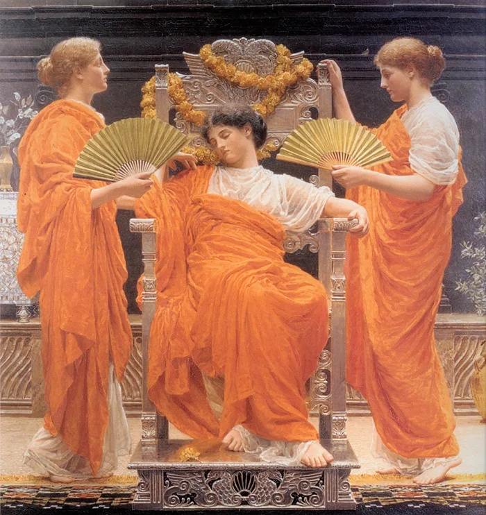 Albert Joseph Moore 1841-1893 | British Classicist painter