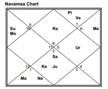 navamsa chart analysis udyog maruti house