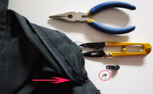 Tutorial Cara Memperbaiki Kepala Resleting Celana Yang