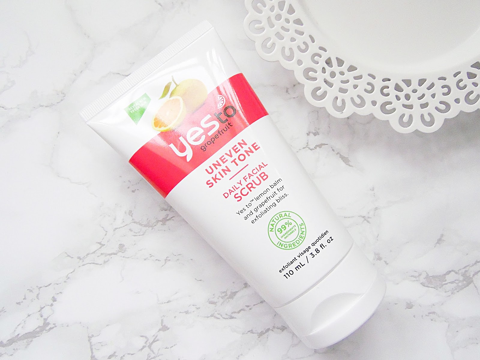 Yes to Grapefruit Facial Scrub — Hannah Heartss