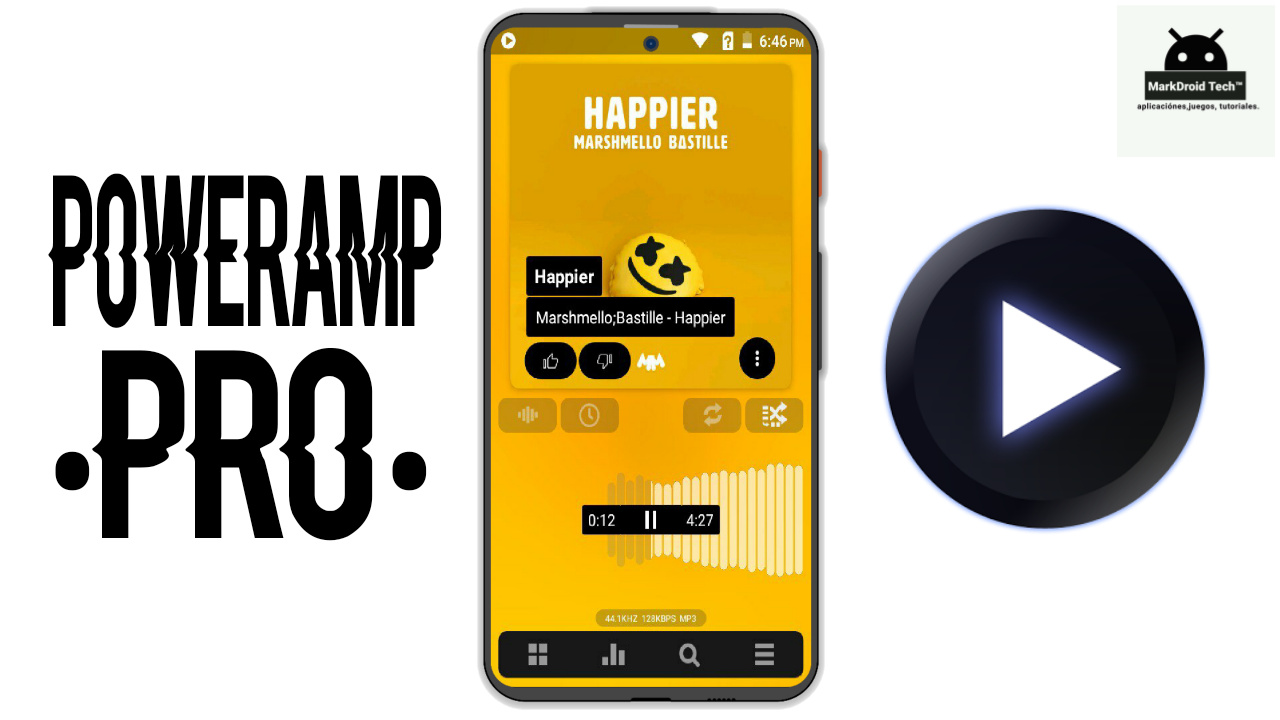 PowerAmp apk premium última versión
