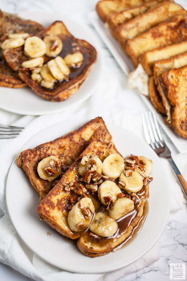 Bananas Foster French Toast Life Tastes Good