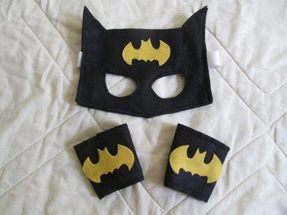 Moldes para hacer Máscara y Muñequeras de Batman. - Oh My Fiesta! Friki