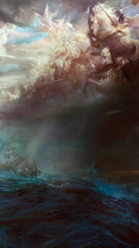   Poseidon and Hephaestus   Android Best Wallpaper