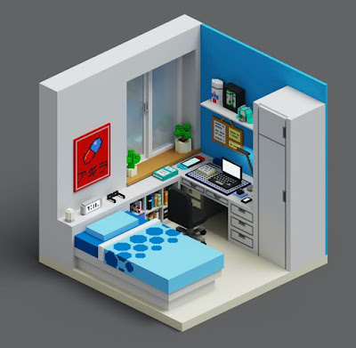 Voxel Art of the Month - August