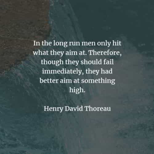 Famous quotes and sayings by Henry David Thoreau
