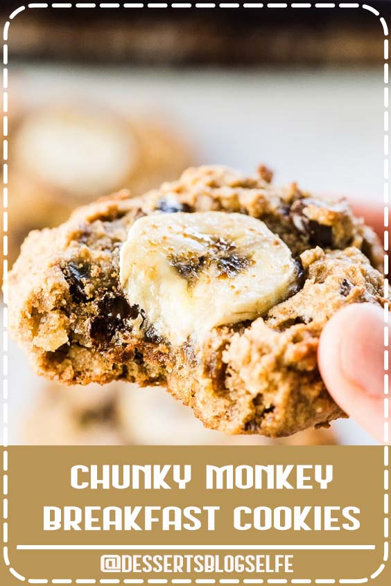 Chunky Money Paleo Banana Cookies are chewy and flavorful healthy cookies that are completely grain-free. They taste like dessert but are full of good for you ingredients making them perfect for busy weekday mornings. #DessertsBlogSelfe #Banana #Cookies #HealthyDesserts Chunky Money Paleo Banana Cookies are chewy and flavorful healthy cookies that are completely grain-free. They taste like dessert but are full of good for you ingredients making them perfect for busy weekday mornings. #DessertsBlogSelfe #Banana #Cookies #HealthyDesserts