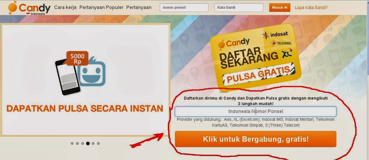 Cara Mendapatkan Pulsa Gratis Sampai 100 Ribu Barometer