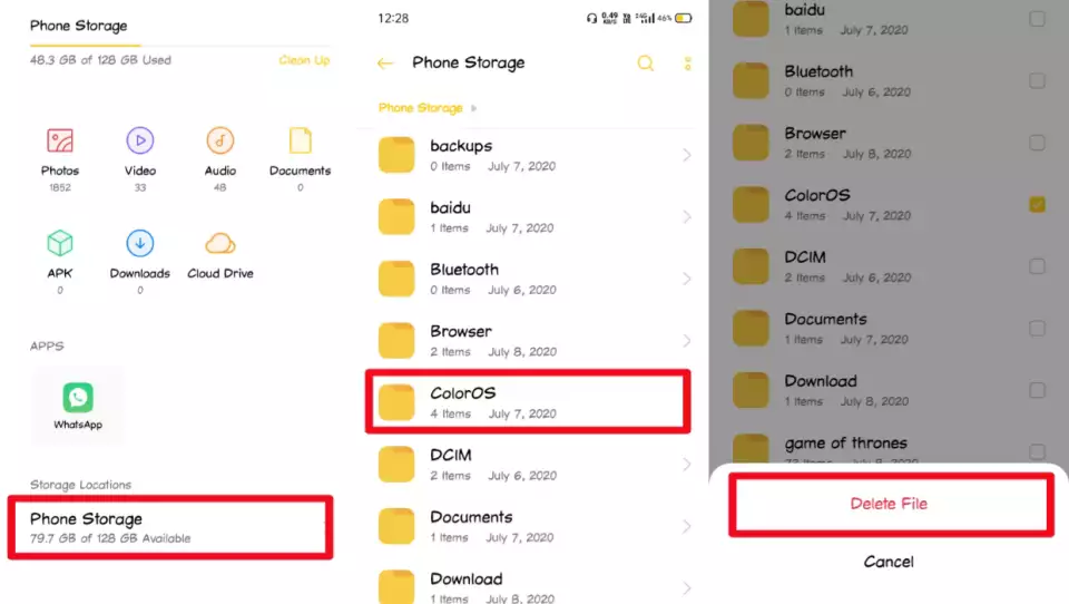 delete-coloros-folder delete-coloros-folder