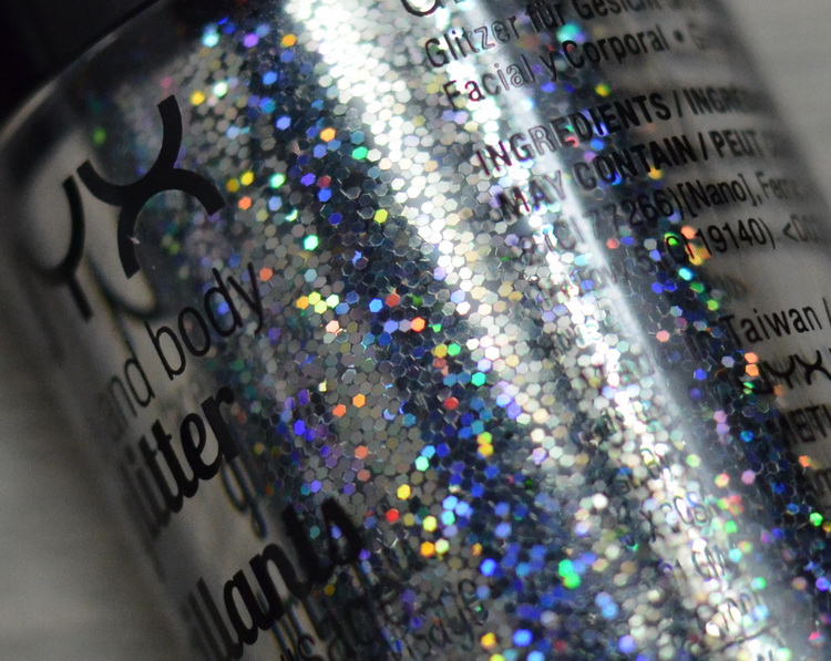 Rysichka NYX GLITTER PRIMER, FACE & BODY GLITTER Teal Crystal