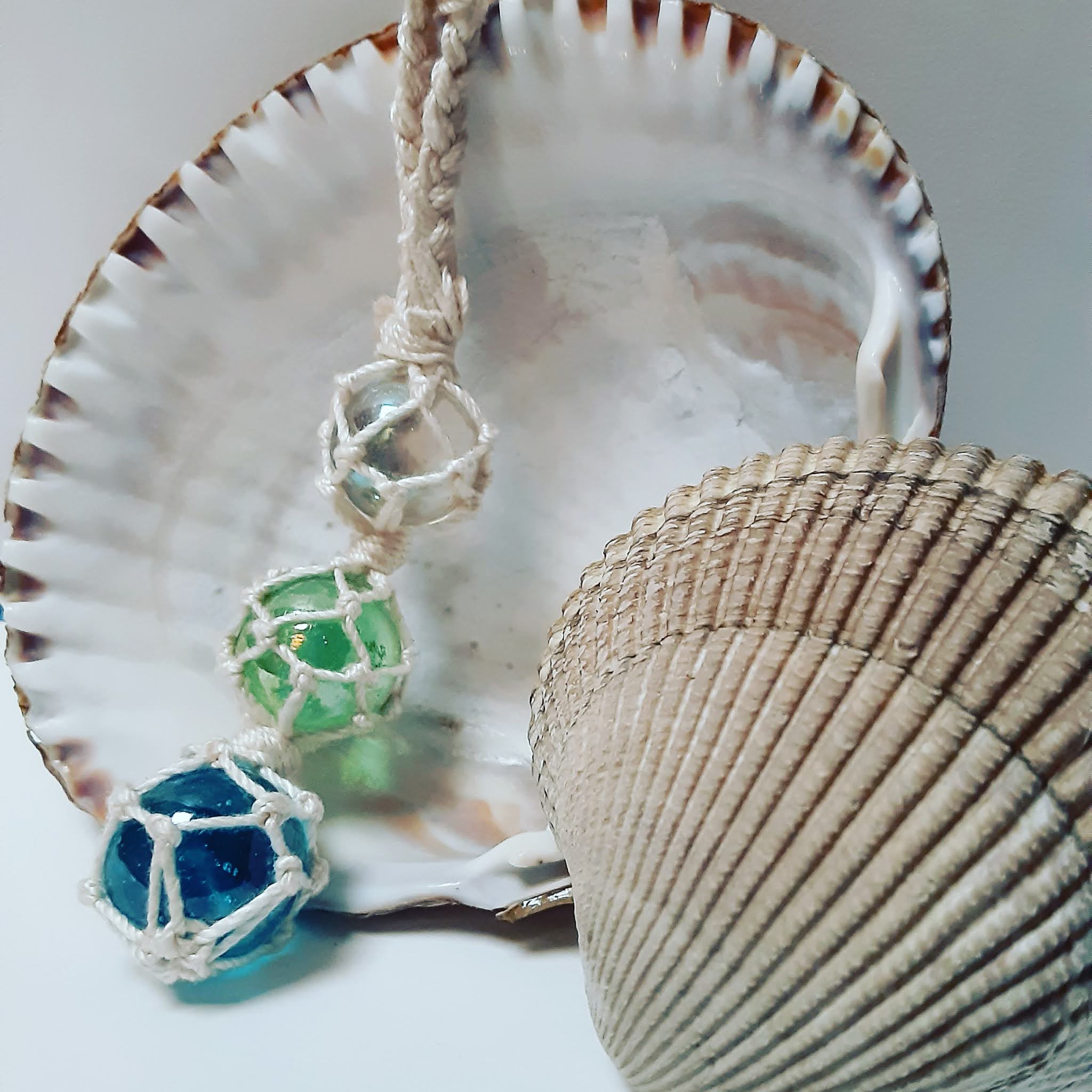 From My Hart Creations Glass Fishing Float Jewelry