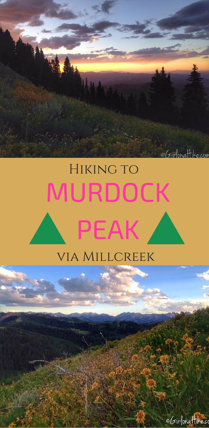 Hiking to Murdock Peak Girl on a Hike