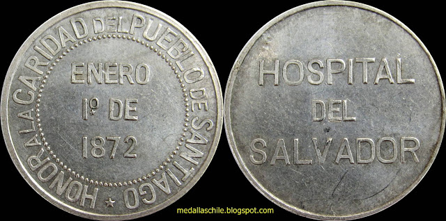 Medalla Cooperación con Hospital El Salvador