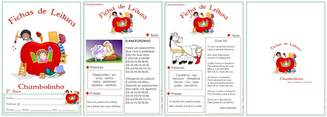 Fichas de Leitura Chambolinho 2º Ano