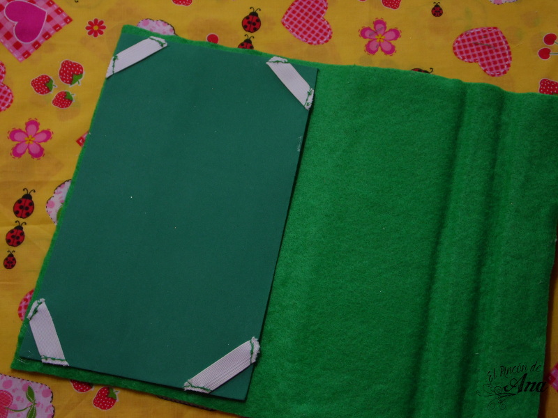 Cómo hacer una funda para tablet con goma eva y fieltro