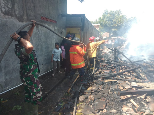Idul Adha, 4 Rumah dan 1 Gubuk di Sragen Terbakar