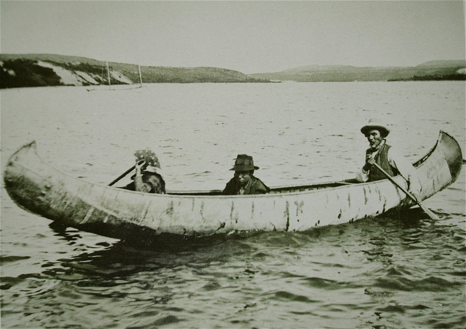 Beaver Bark Canoes Eastern Cree Crooked Canoe