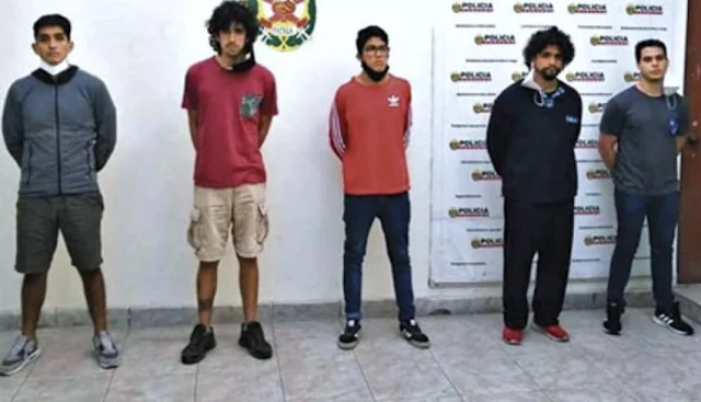 Acusados de violación pasaran 9 meses en prisión: José Arequipeño, Sebastían Zevallos, Diego Arroyo, Andrés Fassardi y Manuel Vela