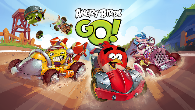 لعبة Angry Birds Go مهكرة للأندرويد - آخر تحديث