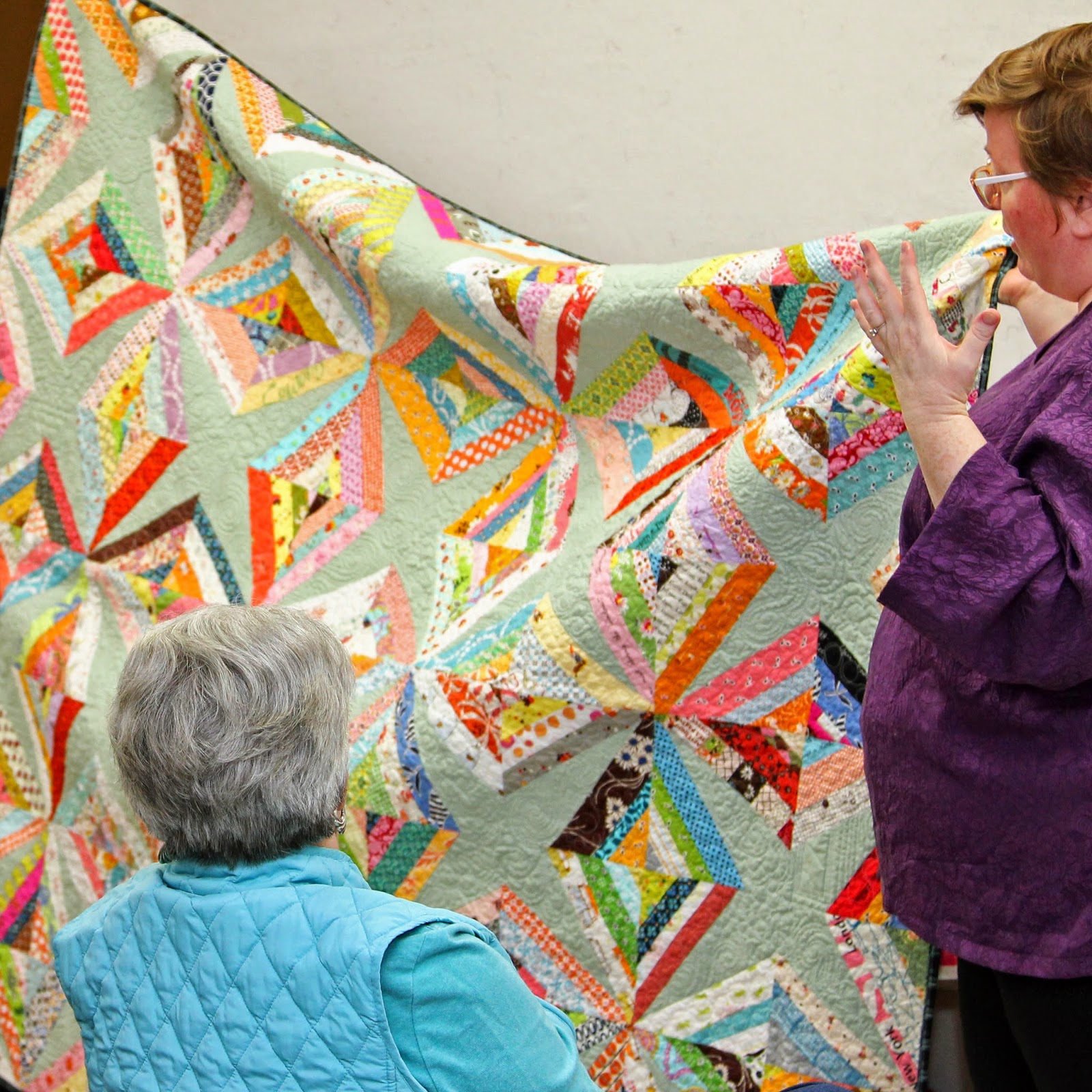 Pine Needle Quilt Shop March WestSide Modern Meeting