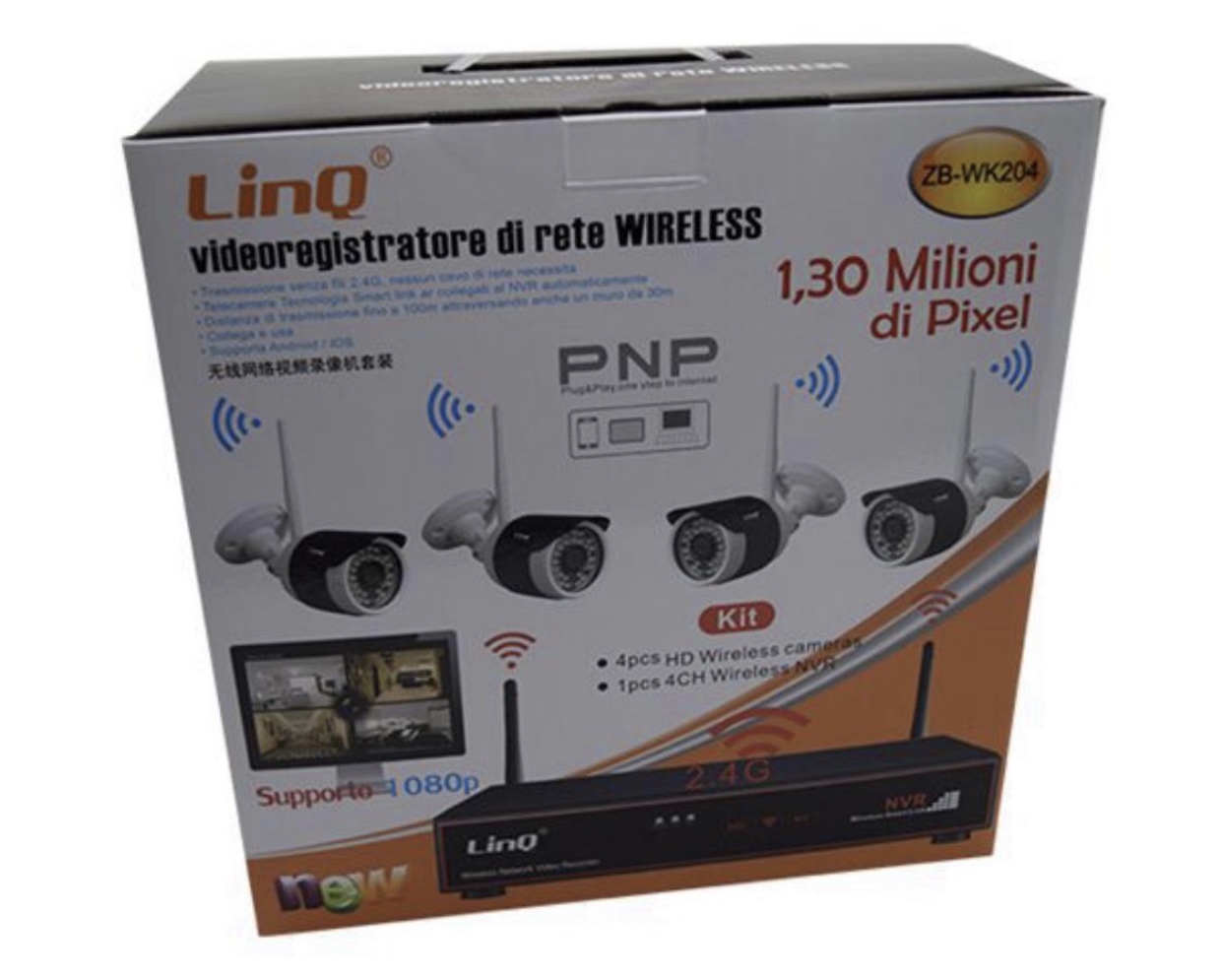 Kit EZVIZ H3K PoE 4K 4 Telecamere Di Sorveglianza UltraHD 4K NVR X5K 2 - Foto 3