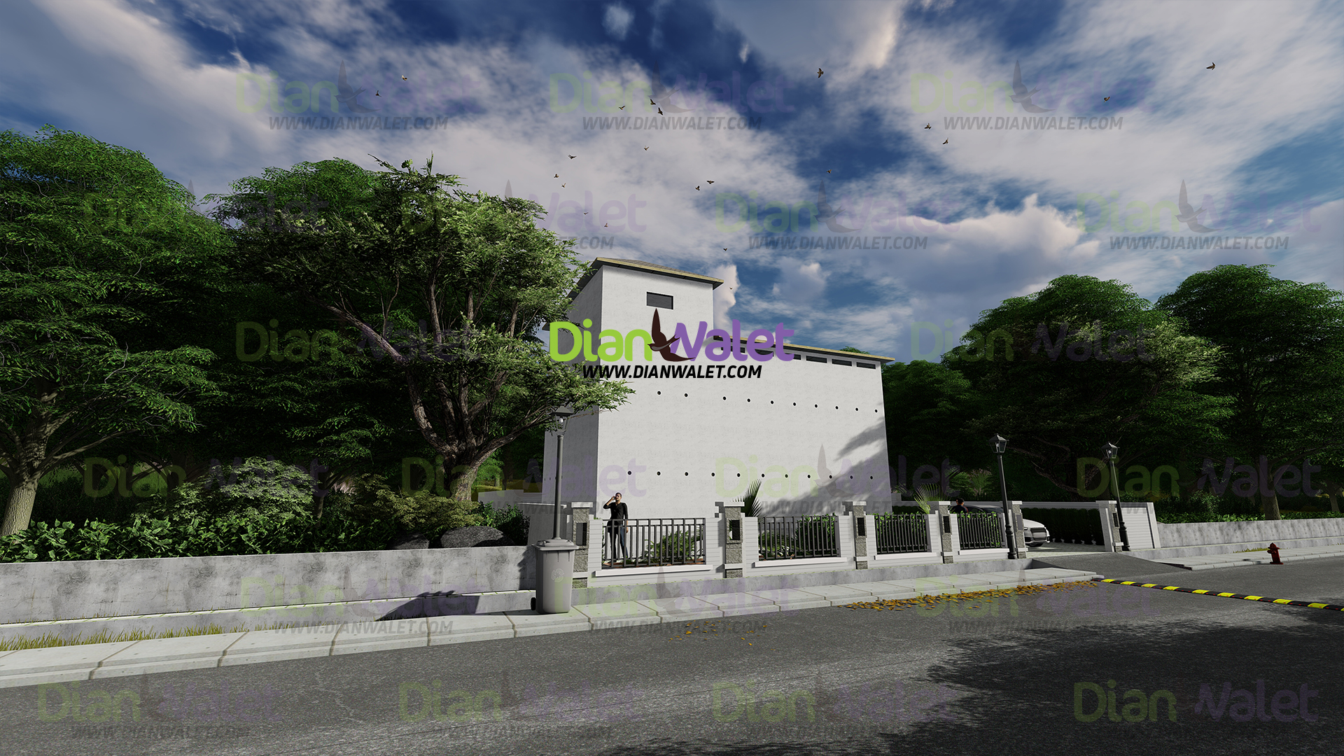 Desain Rumah Walet RBW 8X12 2 Lantai Terbaru 2020 DIAN WALET