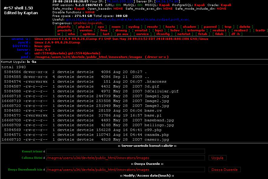 Shell indir Shell Download Priv Shell Logsuz Shell,Bypass Shell, Priv ...