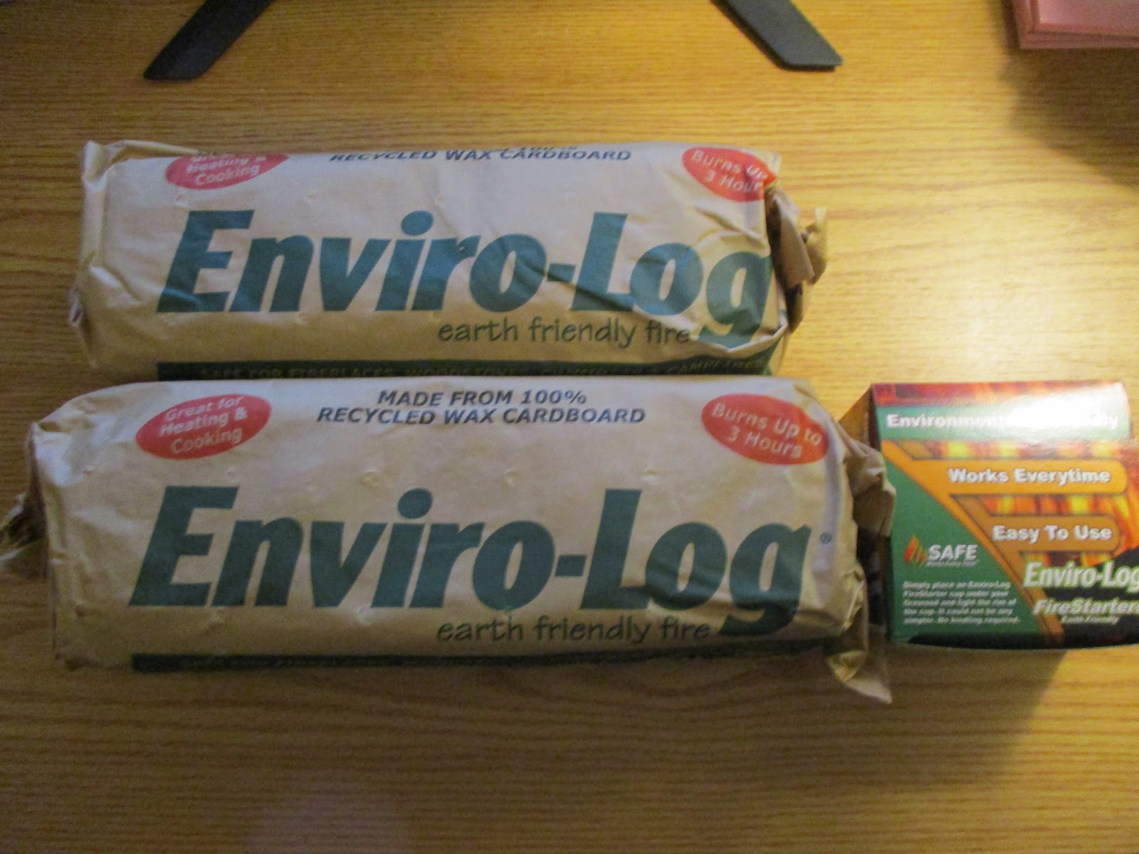 Missy's Product Reviews Enviro Log Firelogs & Firestarters