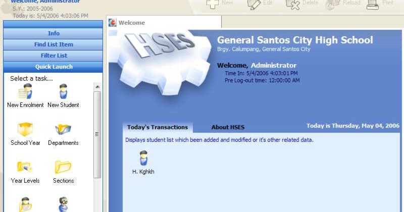 Background study thesis enrollment system image