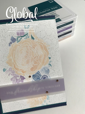 By Angie McKenzie for Global Creative INKspirations; Click READ or VISIT to go to my blog for details! Featuring the Breathtaking Bouquet and Timeless Tropical stamp sets from the January-June 2020 Mini Catalog and the Good Morning Magnolia stamp set from the 2019-2020 Annual Catalog; #breathtakingbouquetstampset #timelesstropicalstampset #goodmorningmagnoliastampset  #coloringwithaquapainters #stampingtechniques #cardtechniques #stampinup #handmadecards #stampinupinks #heatembossing #friendshipcards 