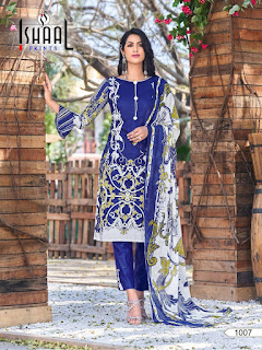 Ishaal Print Gulmohar Combo Pure Lawn pakistani Suits Catalog wholesaler