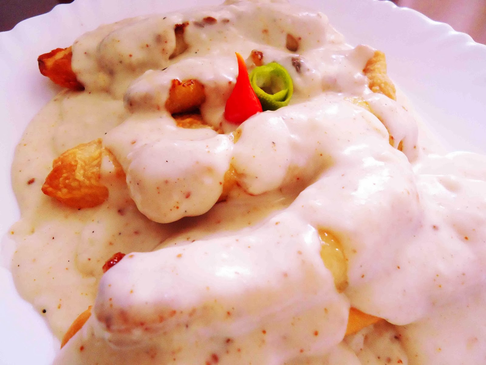 A Cozinha da Rô Filé de Tilápia á Delícia ao molho branco