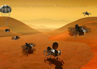 NASA plans to send a helicopter called Dragonfly. This time to Titan