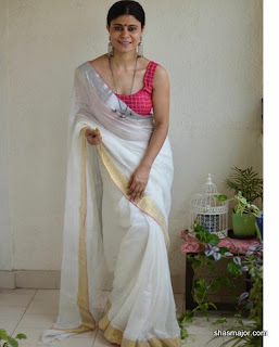 linen saree online